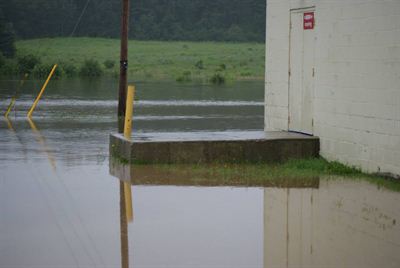 Flooding in St. Stephen.