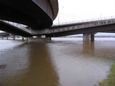 Under the Westmorland Street Bridge