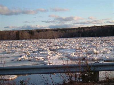 Ice jam