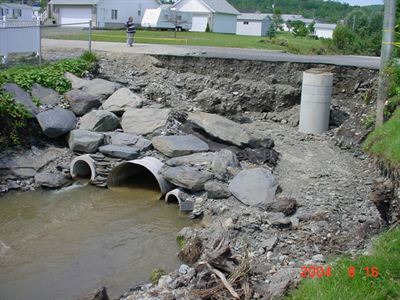 Road damage