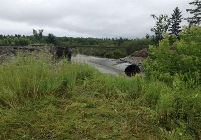 Southern NB Railway damaged, St. Stephen.