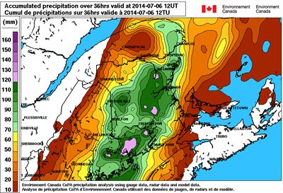 Bigger picture of Eastern Canada