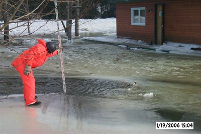 Région de la rivière Riley, réserve de Tobique, 19 janvier 2006