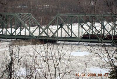 Rivière Restigouche, 21 avril 2008