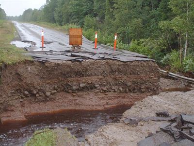 Près de Petite-Rivière, Madawaska, 7 août 2008