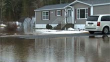 Inondation localisée à Fredericton-Nord