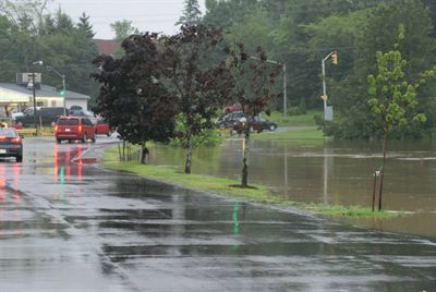 Inondations localisées à St. Stephen